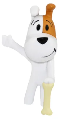 Produktbild von Reksio-Figur mit Knochen - (Spielzeug)