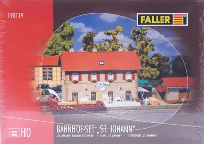 Produktbild von Faller 190119 Bahnhof-Set "ST.JOHANN" Spur H0 in