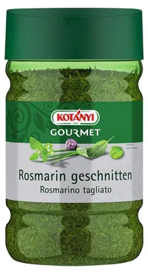 Produktbild von Kotanyi Rosmarin geschnitten Großverbraucher und Gastronomie 400g