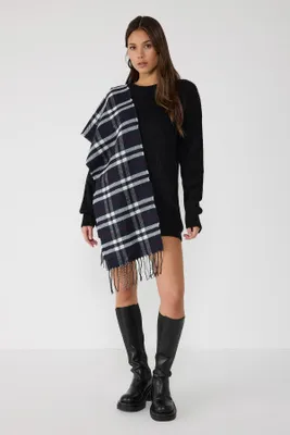 Produktbild von Oversize-Strickpullover, Black, M
