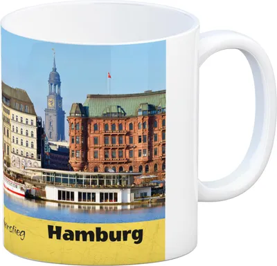 Produktbild von streetline Hamburg Jungfernstieg Tasse