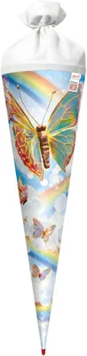 Produktbild von Roth Motiv-Schultüte, Rainbow Butterfly, 70 cm