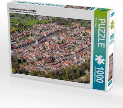 Produktbild von Calvendo Stadtzentrum Treuenbrietzen 1000 Teile Puzzle quer 640x480mm, Hagen Mario; 7459019