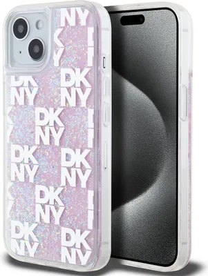 Image de Dkny Dkhcp15Slcpepp Iphone 15 / 14 / 136.1 Różowy/Pink Hardcase Liquid Glitter Multilogo
