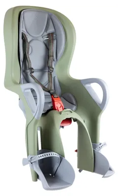 Produktbild von OKBABY 10+ - Fahrradsitz hinten für Kinder bis 22 kg mit Liegefunktion - Salbeigrün
