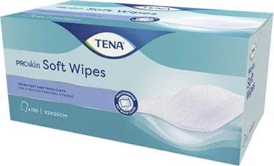 Produktbild von TENA Soft Wipes 135 Stück 30 x 32 cm