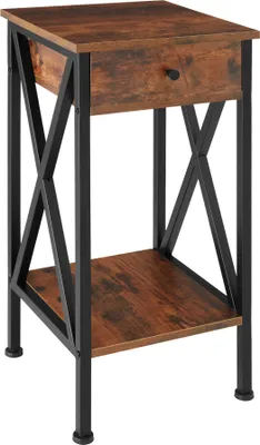 Obrázek produktu pro TecTake 404451, Boční/koncový kávový stolek, Dřevo