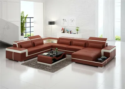 Obrázok produktu pre Rohová Pohovka V Tvare U 274 x 358 x 178 x 78 cm
