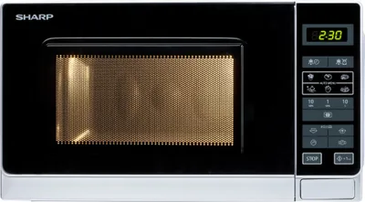 Produktbild von Sharp Home Appliances R 242INW Mikrowellenherd Flache Oberfläche Nur Mikrowelle 20 l 800 W Silber