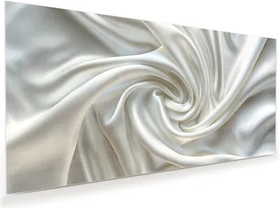 Produktbild von Glasbild 110x55cm in XXL für Wohnzimmer, Schlafzimmer Motiv Seidene Textur