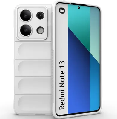 Produktbild von Handyhülle für Xiaomi Redmi Note 13 4G Weich TPU Silikon Stossfest Anti-rutsch Hülle Weiß