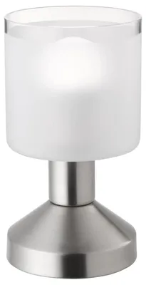 Image de Lampe de table Gral, métal, nickel, 9,0 x 9,0 x 16,5 cm