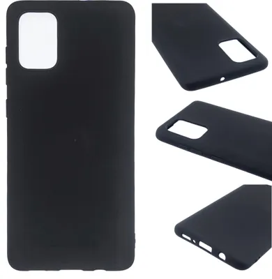 Immagine prodotto di Custodia per Samsung Galaxy A32 4G Telefono cellulare Custodia in silicone Cover Bumper Nero opaco