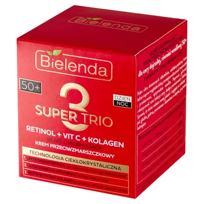 Immagine prodotto di Bielenda Super Trio Crema antirughe rassodante 50+, 50 ml