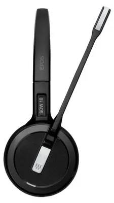 Imagen del producto de EPOS IMPACT SDW 10 HS, Inalámbrico, para oficina/centro de llamadas, 20 - 16000 Hz, 58 g, Auriculares con micrófono, color