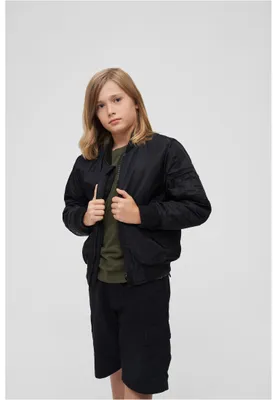 Obrázek produktu pro Dětská bunda Brandit Kids MA1 Jacket black - 134/140