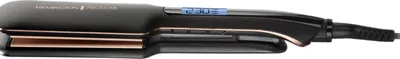 Produktbild von Remington Glätteisen [extra breite Keramikstylingplatten 110 x 50mm] Proluxe (OPTIheat Technologie, Pro+Einstellung für schonendes Styling, digitales Display, schnellaufheizend) Haarglätter S9150B