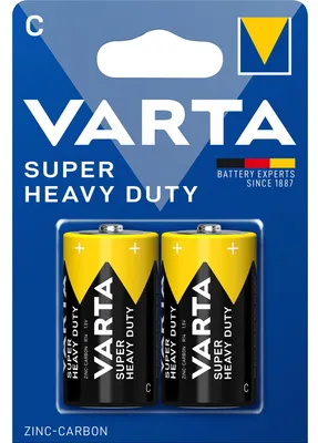 Produktbild von Varta Superlife C, Einwegbatterie, C, Zink-Karbon, 1,5 V, 1 Stück(e), 50 mm