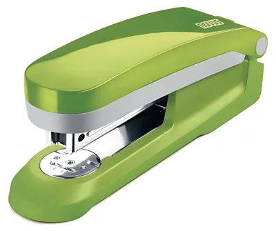 Produktbild von Novus Heftgerät E 25 fresh, bis 25 Blatt fresh grün/grau, im Blister