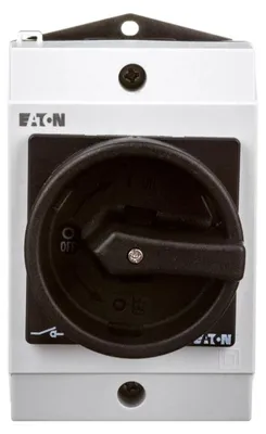Produktbild von Eaton T0-2-15679/I1/SVB-SW, Kippschalter, 3P, Schwarz, Weiß, IP65, 80 mm, 110 mm