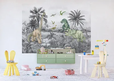 Produktbild von AG Design Fototapete Dino, 252 x 182 cm
