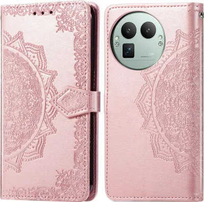 Image de imoshion Mandala Bookcase pour Realme GT 8 Pro - Or rose
