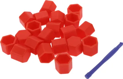 Produktbild von Radmutterbolzen 21mm Felgen Reifenmutter Schrauben Staubschutzkappe Abdeckung Mutter Schutz Silikon mit Entfernungswerkzeug