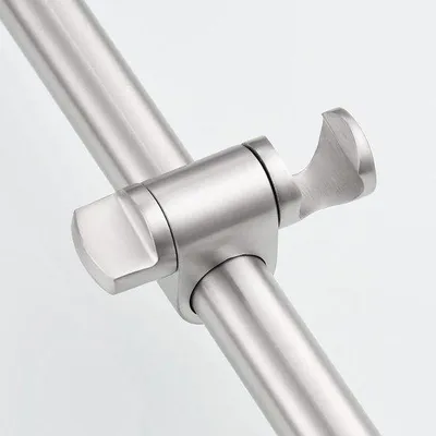 Produktbild von Famanu Duschstange aus Edelstahl - 66 cm, gebürstetes Nickel
