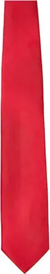 Produktbild von Satin Tie / 144 x 8,5cm / Zu 100% von Hand genäht - Farbe: Red - Größe: 144 x 8,5cm