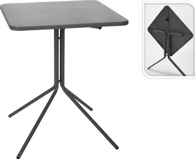 Image de Table Pliante Grise Ambiance Compacte Et Robuste - Ambiance
