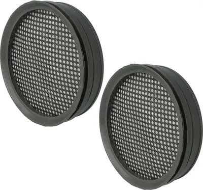 Produktbild von vhbw 2x Staubsaugerfilter kompatibel mit Philips SpeedPro FC6724/61, FC6725, FC6726/01, FC6725/01, FC6727, FC6726 Staubsauger - Schaumstofffilter Grau