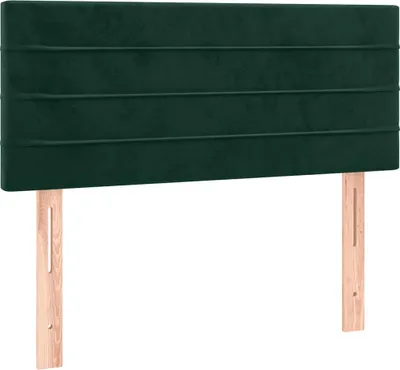 Obrázok produktu pre vidaXL Čelo postele Dark Green 100x5x78/88 cm Velvet