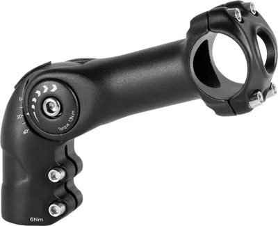 Produktbild von Promax AHEAD Lenkervorbau, Alu, verstellbar von -25°-90°, Ext. 110 mm, für 31.8 mm Lenker, für 1.1/8" (28.6 mm), schwarz