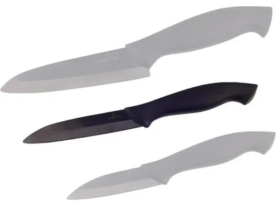 Produktbild von Rubytec Keramik-Allzweckmesser Schwarz