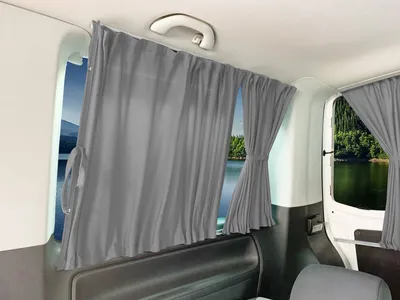 Produktbild von Maß Gardinen Set blickdicht für Mercedes Benz Vito W638 (BO-701)