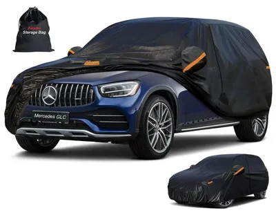 Produktbild von Autoplane Wasserdicht Atmungsaktiv für Mercedes Benz GLC (2015-2025) Schwarz