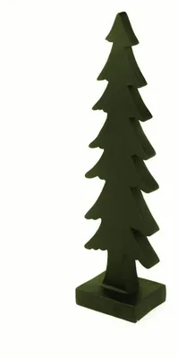 Immagine prodotto di Albero di Natale decorativo in poliresina 51 cm, colore: verde