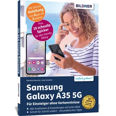 Produktbild von Samsung Galaxy A35 5G - Für Einsteiger ohne Vorkenntnisse