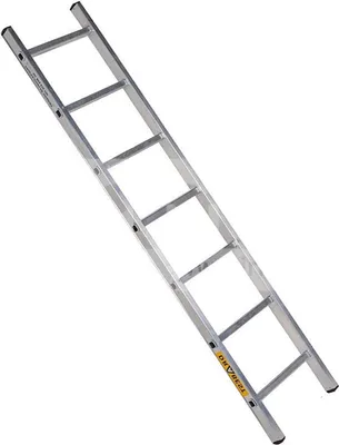 Image de Echelle Aluminium Simple 1x 5 Marches Hauteur 1,43 M