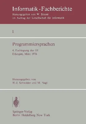 Produktbild von Programmiersprachen
