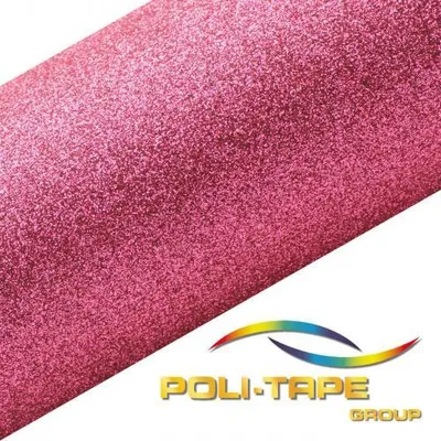 Produktbild von Poli-Tape - Poli-Flex Pearl Glitter - 457 Pink - Din A4