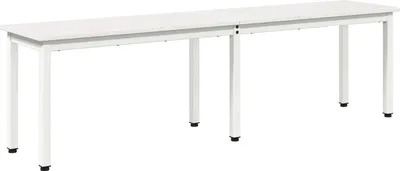 Obrázok produktu pre vidaXL Lavica biela 160 x 35 x 45 cm masívne borovicové drevo