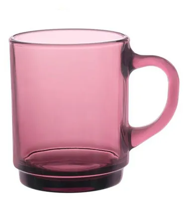 Image de Versailles - Mug en verre Prune 26 cl (Lot de 6)