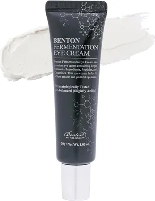 Produktbild von Benton Fermentation Eye Cream 30 g Augencreme mit Enzymen Korea Kosmetik