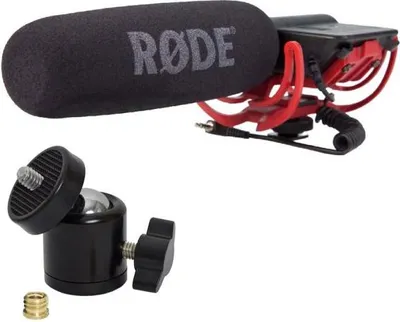 Image de Rode VideoMic Rycote avec adaptateur à rotule