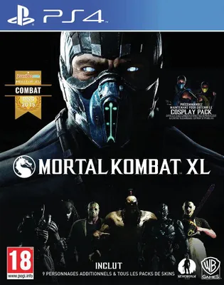 Produktbild von Warner Bros. Games Mortal Kombat XL, PlayStation 4, Multiplayer-Modus, M (Reif), Physische Medien