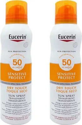 Obrázek produktu pro Eucerin Sonnenspray Oil Control Dry Touch Fp50 2x200ml