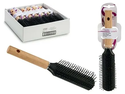 Productafbeelding van Borstel, Berilo, bruin, zwart, hout, kunststof