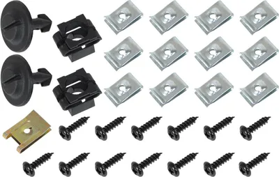 Produktbild von Unterfahrschutz Clips / Klammern Schrauben Set für Audi A4 8E B6 B7 ab 2001-2007