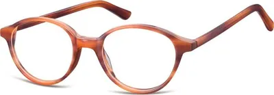 Obrázek produktu pro Sunoptic CP147F – jantarové brýle s kulatými obroučkami